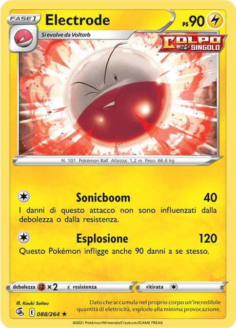 Electrode – Reverse Holo