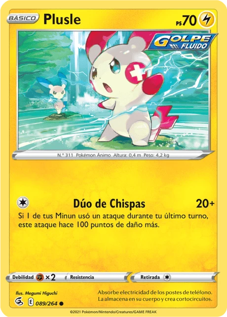 Plusle – Reverse Holo