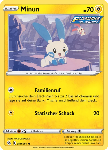 Minun – Reverse Holo