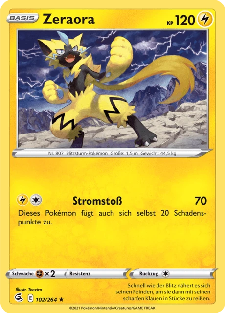 Zeraora – Normal