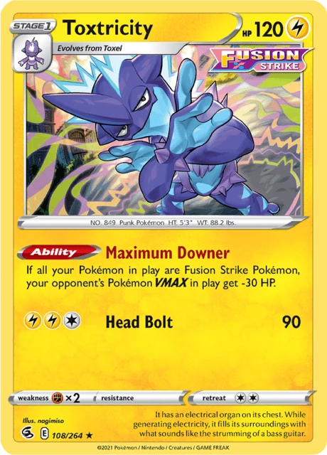 Toxtricity – Reverse Holo