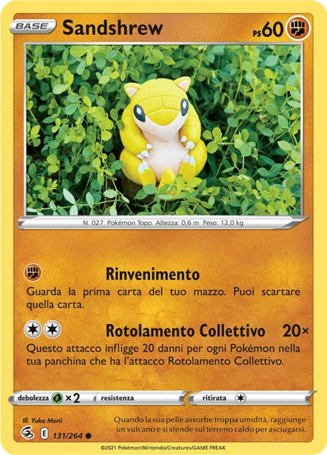 Sandshrew – Reverse Holo