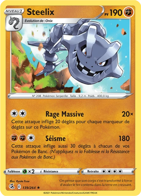 Steelix – Reverse Holo