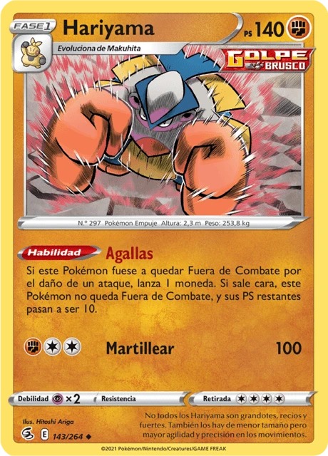 Hariyama – Reverse Holo