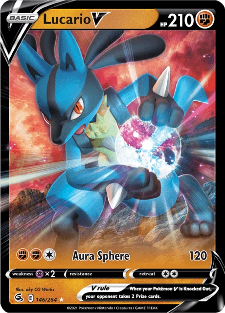 Lucario V – Holo