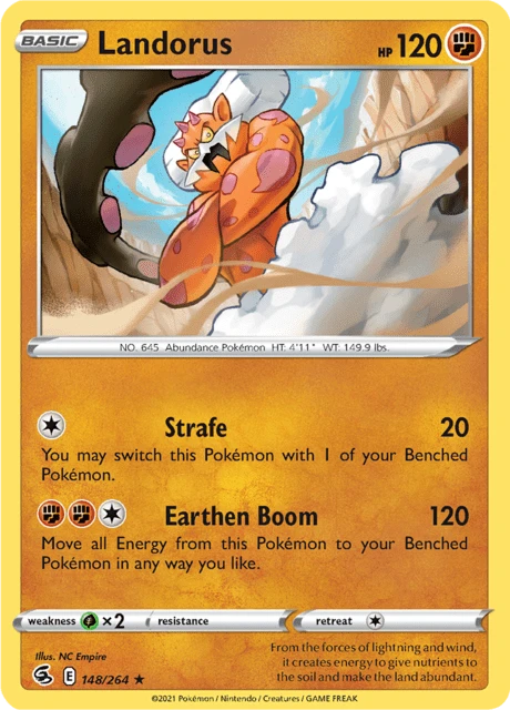 Landorus – Reverse Holo