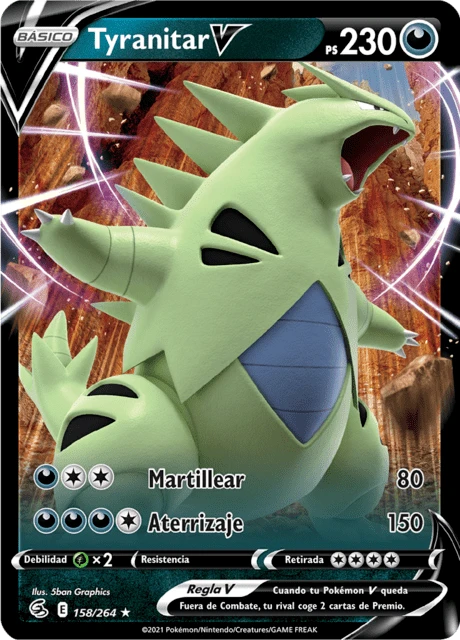 Tyranitar V – Holo