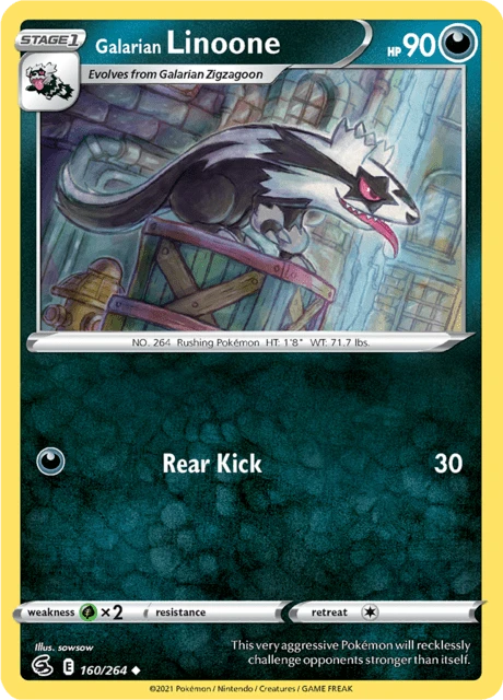 Galarian Linoone – Normal