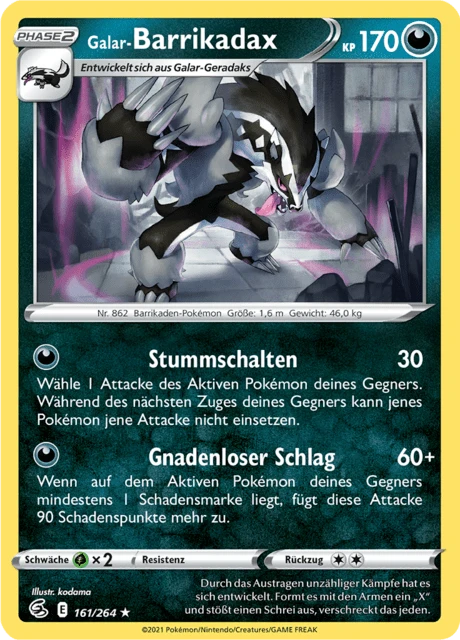 Galar-Barrikadax – Reverse Holo