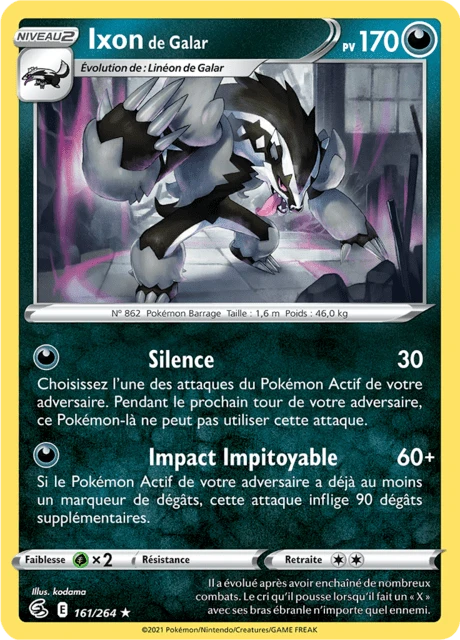 Ixon de Galar – Reverse Holo