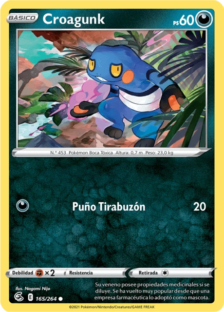 Croagunk – Reverse Holo