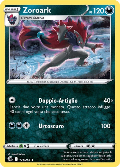 Zoroark – Reverse Holo