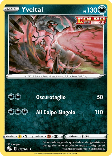 Yveltal – Reverse Holo