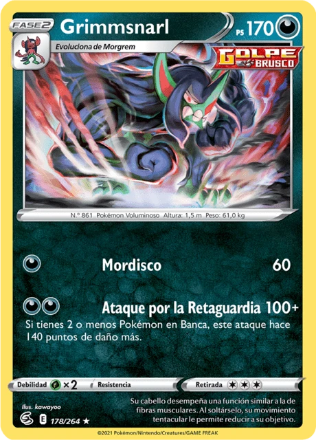 Grimmsnarl – Reverse Holo