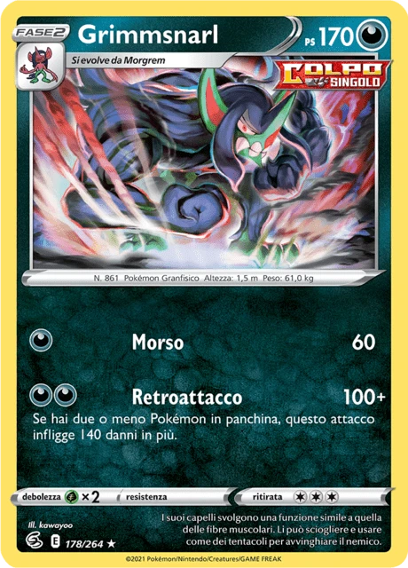 Grimmsnarl – Reverse Holo
