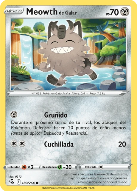 Meowth de Galar – Normal
