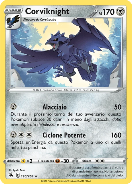 Corviknight – Reverse Holo