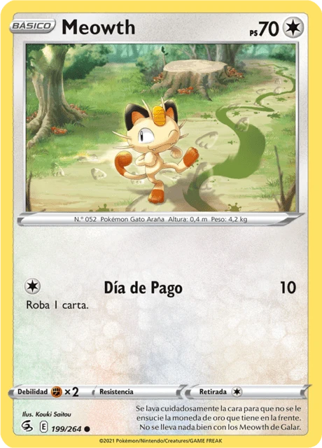 Meowth – Reverse Holo
