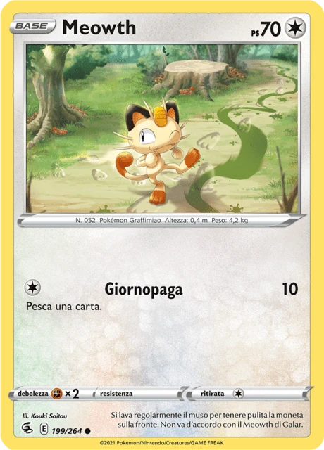 Meowth – Reverse Holo