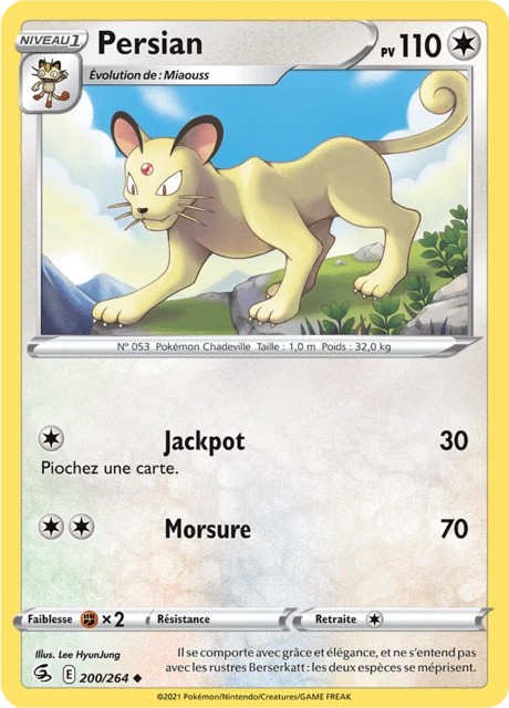 Persian – Reverse Holo