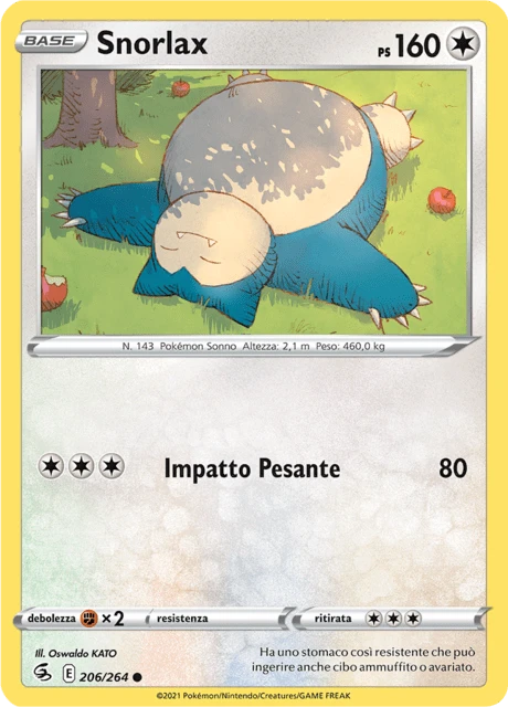 Snorlax – Reverse Holo
