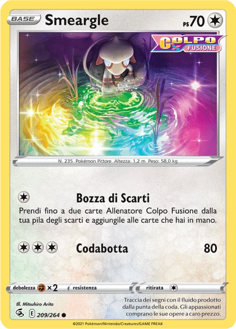 Smeargle – Reverse Holo