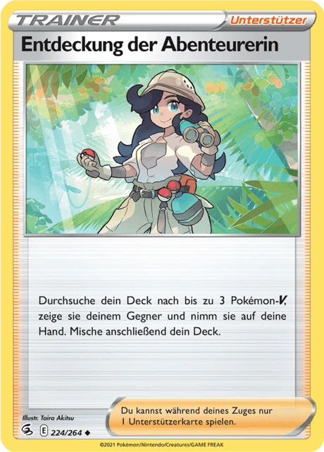 Entdeckung der Abenteurerin – Normal
