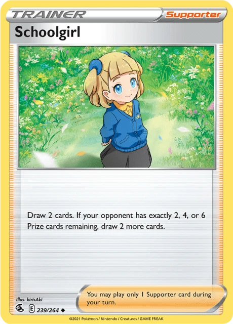 Schoolgirl – Reverse Holo