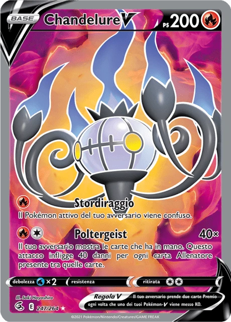 Chandelure V – Holo