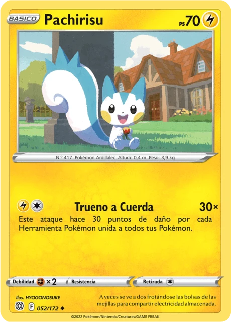 Pachirisu – Reverse Holo