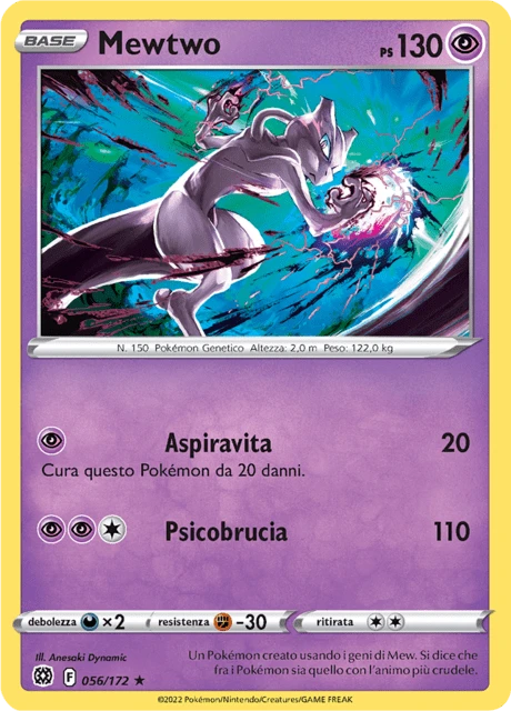 Mewtwo – Reverse Holo