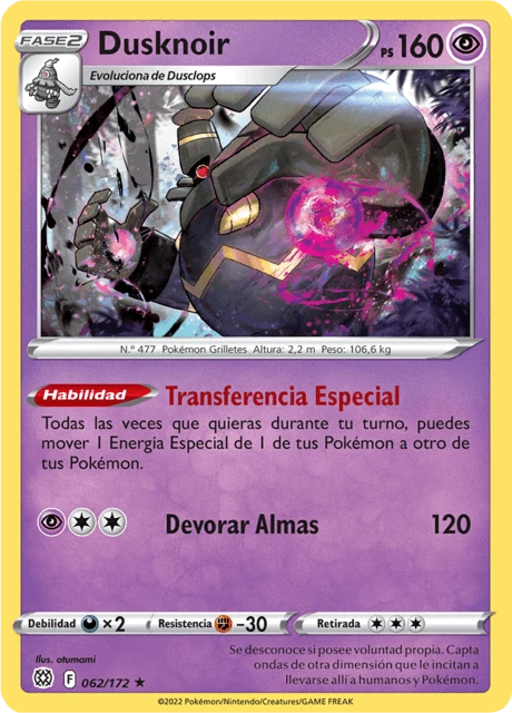 Dusknoir – Reverse Holo