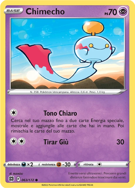 Chimecho – Reverse Holo