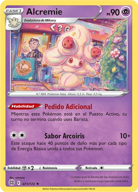 Alcremie – Reverse Holo