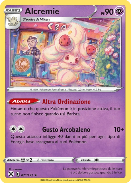 Alcremie – Reverse Holo