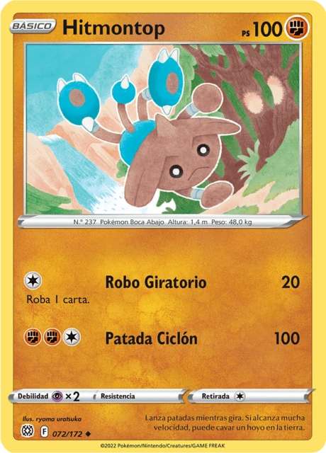 Hitmontop – Reverse Holo
