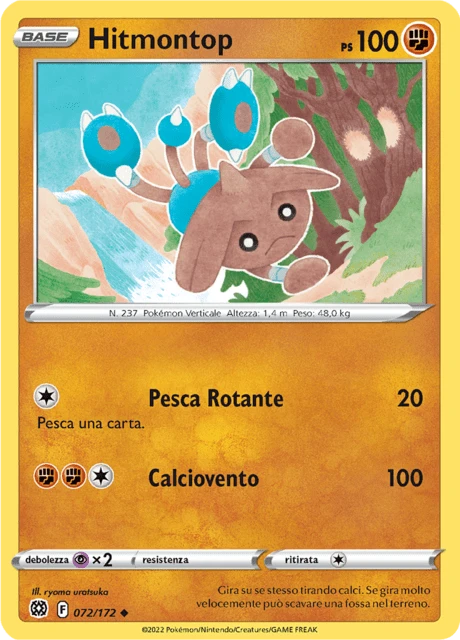 Hitmontop – Reverse Holo