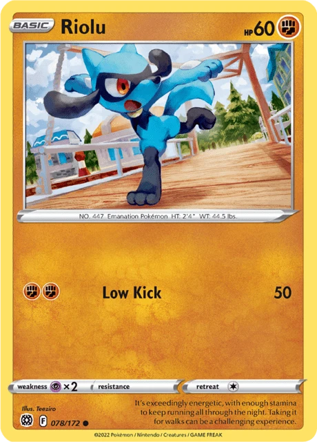 Riolu – Reverse Holo