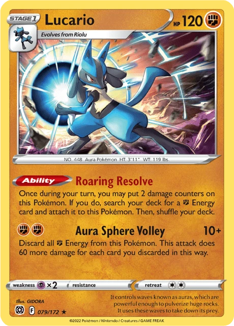 Lucario – Holo