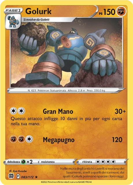 Golurk – Reverse Holo