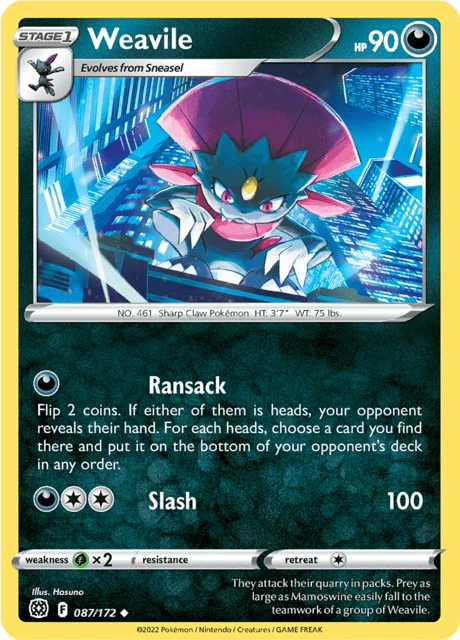 Weavile – Normal
