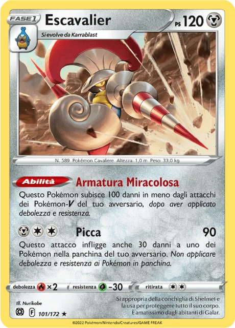 Escavalier – Reverse Holo