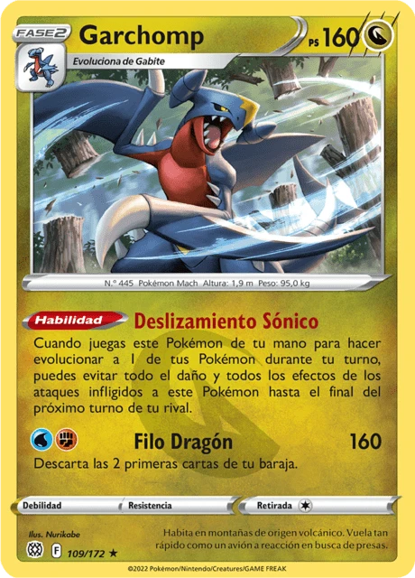 Garchomp – Reverse Holo