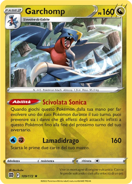 Garchomp – Reverse Holo