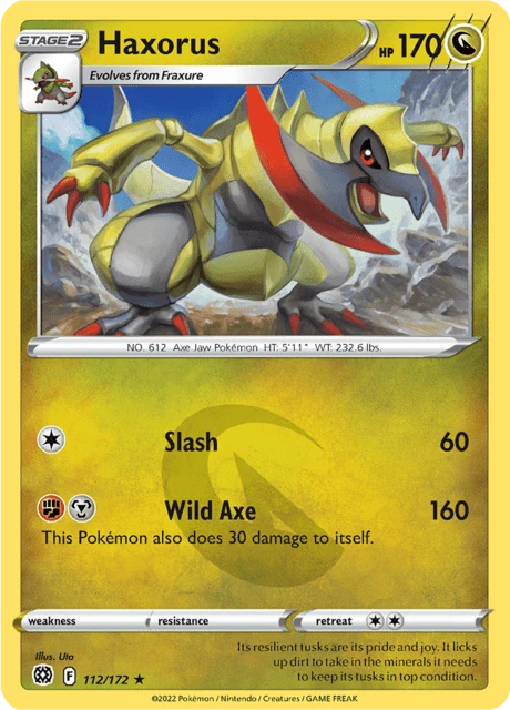 Haxorus – Reverse Holo