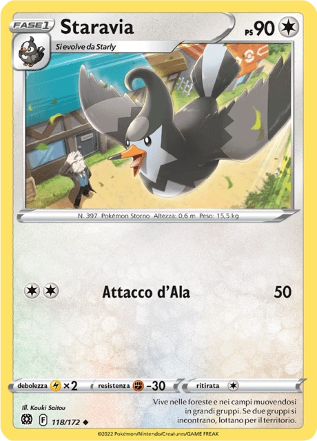 Staravia – Reverse Holo