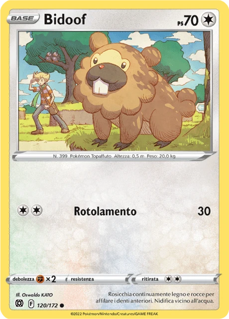 Bidoof – Reverse Holo