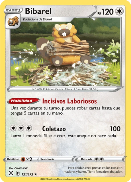 Bibarel – Reverse Holo