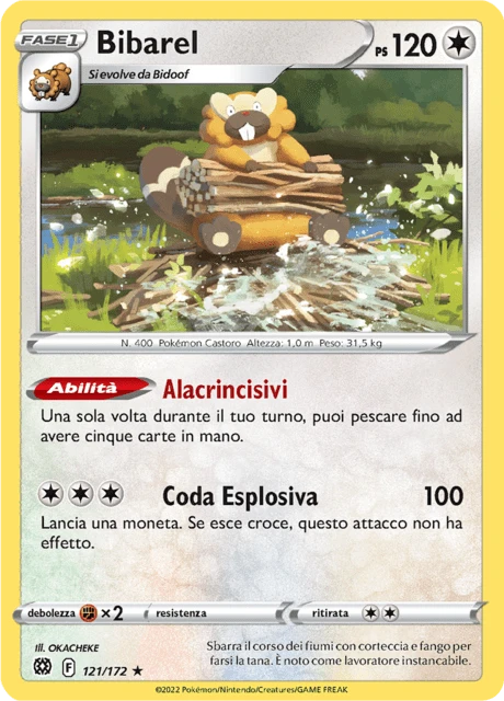 Bibarel – Reverse Holo