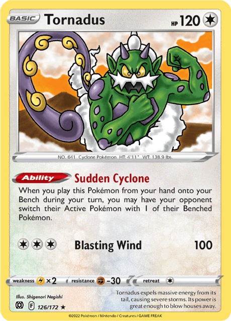 Tornadus – Normal